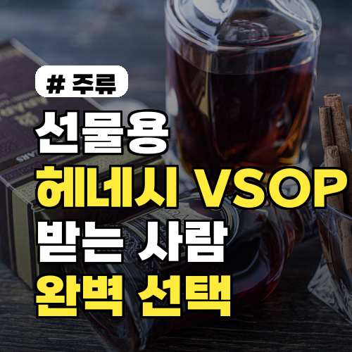 선물용 헤네시 VSOP: 감동을 선사하는 완벽 선택 가이드